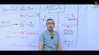 partial fractions الكسور الجزيئية [upl. by Jorie525]