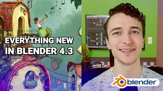 Blender 43 New Features Official Overview [upl. by Nea]