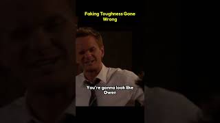 Faking Toughness Gone Wrong comedy howimetyourmother funny [upl. by Eniamor12]