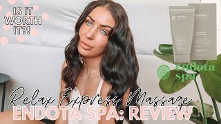 BEST MASSAGE EVER Endota Spa Review  Products Honest [upl. by Jerald341]