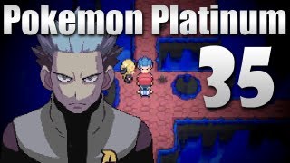 Pokémon Platinum  Episode 35 Distortion World Cyrus [upl. by Anaitsirc]