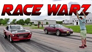 RACE WARZ IV  Street Racing STREETS [upl. by Nosauq]