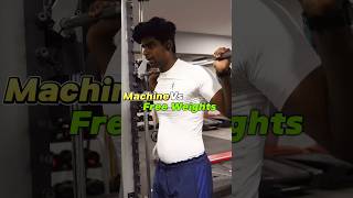 Machine Vs Free weights 💪 Which is best [upl. by Yelrebmyk963]