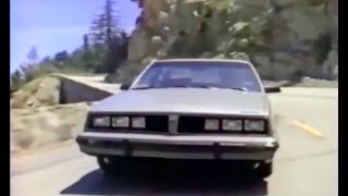 1984 Pontiac 6000 STE commercial [upl. by Atinaw]