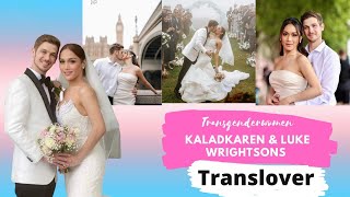 THE WEDDING OF A TRANSGENDER COUPLE MS KALADKAREN AND LUKE WRIGHTSONS  TRANS LOVER [upl. by Naujahs975]