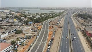 Dakar ouverture de l’autopont de Camberene au grand bonheur des usagers de la route [upl. by Martineau776]