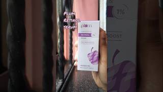 Plum retinol serum for dark spots and anti aging beauty skincare retinol shorts [upl. by Hacissej454]