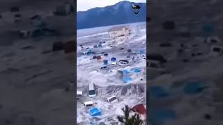 Japan tsunami Cars are floating shorts shortvideo shortsvideo short shortsviral [upl. by Yreffej]