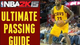 NBA 2K15 InDepth Passing Tips  5 Ways to Pass The Ball  The Pass Fake Work [upl. by Naves778]