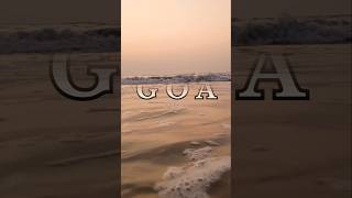 Goa Beach travel trending minivlog shorts shortvideo [upl. by Tebazile]