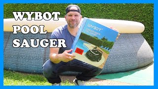 Der NEUE WYBOT Poolroboter mit 120Min Akkulaufzeit für unter 300€ Taugt der was  PapasVlog [upl. by Anatak]