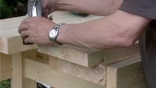 How to build a workbench  Part 11 fitting the well board  Paul Sellers [upl. by Jordison]