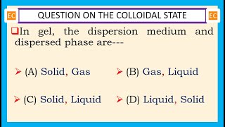 OQV NO – 354 In gel the dispersion medium and dispersed phase are [upl. by Meridel]