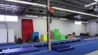 Robert Bennetts NINJA WARRIOR audition 2013 [upl. by Assinna]