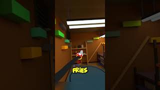 Free Fries in Egg VR Basement Best Gorilla Tag Fan Game eggvr gorillatag oculus gtag [upl. by Chappell]