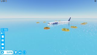 Lot Airlines Airbus A350 Water Landing [upl. by Winna]