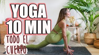 Clase de yoga Vinyasa Flow Yoga 15 minutos [upl. by Enilecram311]