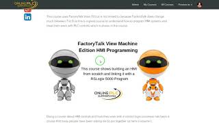 FactoryTalk View Studio Machine Edition Training For 2019 [upl. by Aleras783]