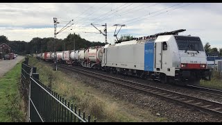 Crossrail BLS Cargo 186 499 With Nice Intermodal Train at Venlo the Netherlands 🇳🇱 6102024😎👍👍👍👍👍🚂 [upl. by Krefetz]