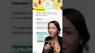 Part 4  Logical Fallacies Ad Populum Fallacy 🚨🧠 CriticalThinking LogicalFallacies [upl. by Yk]