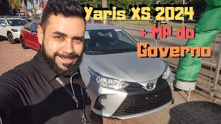 Yaris XS 2024 MP do Governo review Completo Preço Consumo tecnologia embarcada [upl. by Kirsti154]