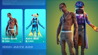 TOMORROW TRAVIS SCOTT ADDED TO THE FORTNITE SHOP When is Travis Scott Coming BACK shop [upl. by Hartill]