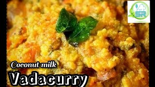 vadacurry using coconut milk  sidedish for dosa appam  set dosa idly amp pongal [upl. by Atteroc193]