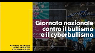 La giornata nazionale contro il bullismo e il cyberbullismo 7 febbraio  Calendario civile [upl. by Aholah]