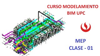 UPC  Modelamiento BIM Edificaciones  Revit MEP Clase 01 [upl. by Leena]