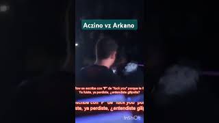 Aczino vs Arkano Round 2 coliseum round2 aczino arkano rap batallasescritas freestyle [upl. by Enirrok]