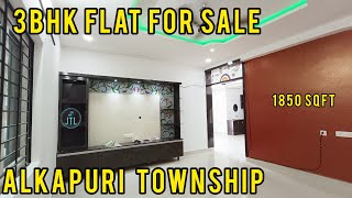 3BHK FLAT FOR SALE IN HYDERABAD  CODEP282  ALKAPURI TOWNSHIP  LOW PRICE  GHMC PERMISSION [upl. by Ekihc]