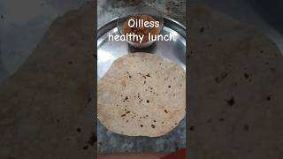 Oilless healthy lunch lunchathome protine cooking trending [upl. by Anelam]