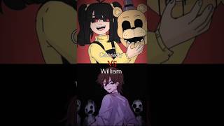 Cassidy vs William fnaf williamafton shorts cassidyfnaf Im not sure [upl. by Alyahc746]