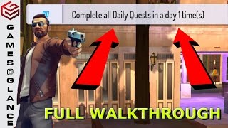 Gangstar New Orleans How to Complete All Daily Quests  Full Walkthrough [upl. by Neri]