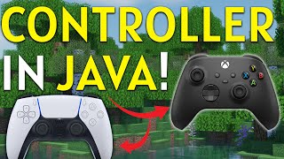 How To Play Minecraft Java with a Controller in 2023 [upl. by Ellegna239]