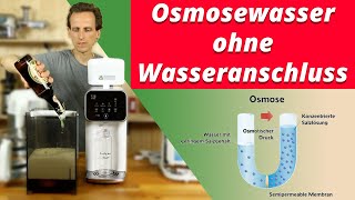 Wasserfiltern ohne Wasseranschluss mit der Quellanova Umkehrosmoseanlage [upl. by Levenson]