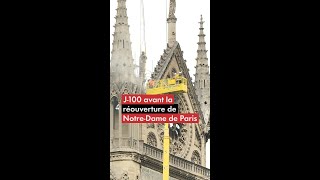 J100 avant la réouverture de NotreDame de Paris [upl. by Anisirhc]