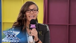 Exit Interview Danie Geimer  THE X FACTOR USA 2013 [upl. by Borek]