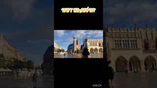 WHY KRAKÓW travel krakowpoland krakow shorts subtitles [upl. by Hildagarde291]