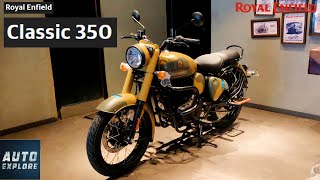 Royal Enfield Classic 350 Signals 2024 Commando Sand  Auto Explore [upl. by Eetsirk]