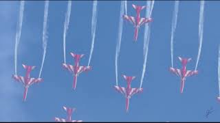 Surya Kiran aerobatic team loop [upl. by Lednahc]