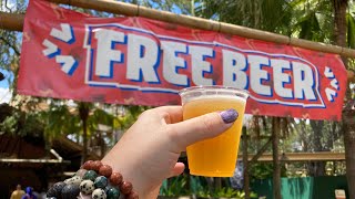 My 500th  Roller Coaster  Busch Gardens Tampa Bay  Scorpion Last Ride  FREE Beer  Busch Gardens [upl. by Bobbie]