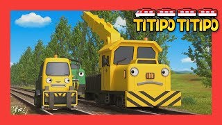 Titipo S1 full episodes Compilation l EP 1821 45 mins l Train shows for kids l Titipo TItipo [upl. by Candra622]