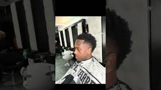 cooldaybarbing frohawk with a fade viralvideo hairstyle [upl. by Dnomaj979]