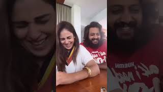 comedy riteishdeshmukh funny riteish fun riteishgenelia love ritieshdeshmukh couple [upl. by Stricklan682]