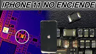 iPhone 11 no enciende corto en VDD BOOST [upl. by Terrag355]