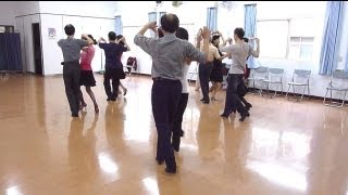 森巴舞 金銀銅級雙人教學示範 Couple Demo ISTD Samba from Bronze to Gold Level [upl. by Aivle]