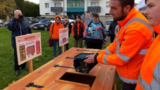 Première installation de compost partagé à LignyenBarrois [upl. by Biondo104]