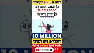 English में Simple Sentence बनाना सीखे 📝 Basic English By Dharmendra Sir [upl. by Evans]