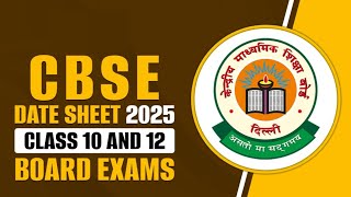 CBSE Class10th amp12th Date sheet out 🔥cbse cbseclass10 cbseclass12 [upl. by Kcirdes]